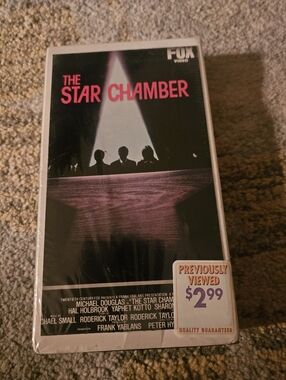 The Star Chamber 1983 VHS Rare Hard To Find Original Release Version